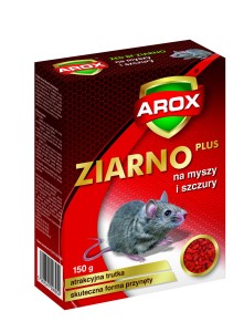 Arox ZIARNO Plus na myszy i szczury 150g