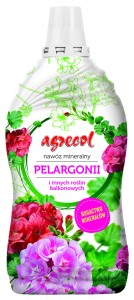 Nawóz mineralny do pelargonii i innych roślin balkonowych 1l