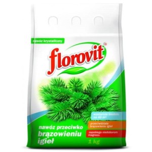 FLOROVIT Nawóz granulowany przeciwko brązowieniu igieł 1kg