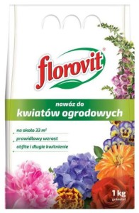FLOROVIT Nawóz granulowany do kwiatów ogrodowych 1kg