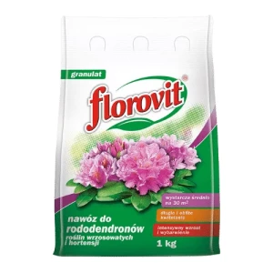 FLOROVIT Nawóz granulowany do rododendronów, roślin wrzosowatych i hortensji 1kg