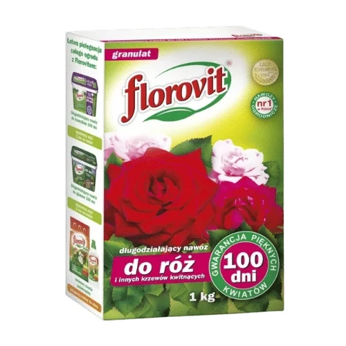 florovit długodziałający do roż i innych krzewów kwitnących 100 dni 1 kg.webp