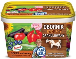 FLOROVIT PRO NATURA obornik bydlęcy 4,5l (wiaderko)