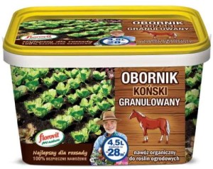 FLOROVIT PRO NATURA obornik koński 4,5l (wiaderko)