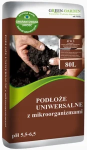 GreenGarden Podłoże Uniwersalne z Mikroorganizmami 80l