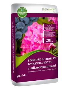 GreenGarden Podłoże do roślin Kwaśnolubnych 20l