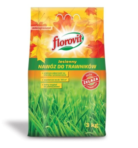 FLOROVIT nawóz jesienny do trawników 3kg (worek)
