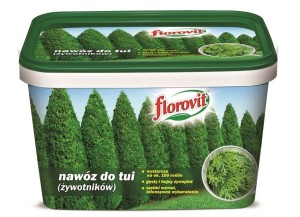 FLOROVIT gr do tui (żywotników) 4kg WIADRO