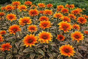Słoneczniczek szorstki 'Orange Marble' C3