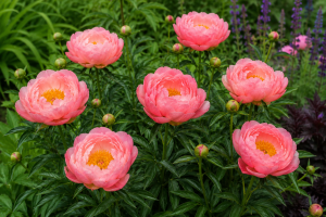 Piwonia chińska 'Coral Sunset' C3