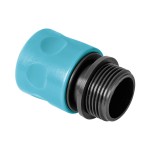 Szybkozłącze z gwintem zew. - przelot 3/4" BASIC