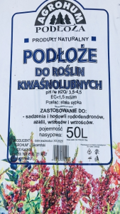 Podłoże do roślin kwaśnolubnych 50l